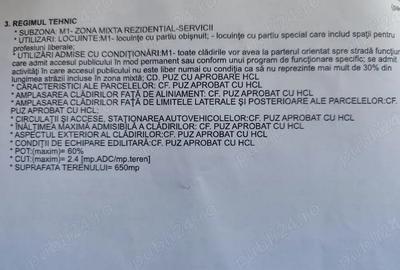 Teren de 650 mp, în Central - 5