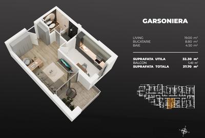 Complex Nou - Garsoniera decomandata - Metrou 3 minute - Predare 2026 - 2