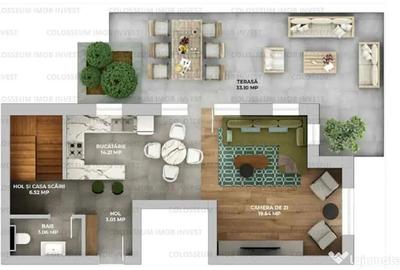 Apartament cu 3 camere decomandat în Avantgarden - 5