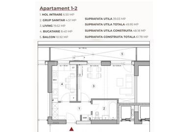 Garsonieră decomandată în Craiovița Nouă - 3