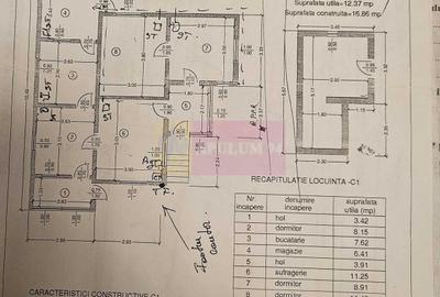 Casă cu 3 camere în Central - 10