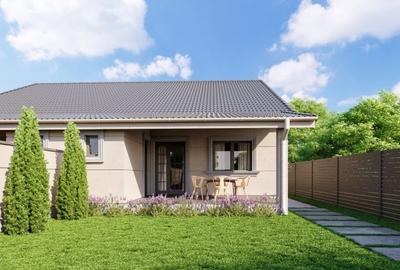 Duplex cu 3 camere cu Canalizare în Moșnița Veche - 3