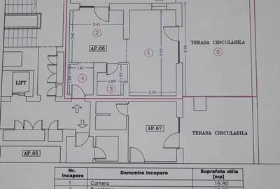 Garsoniera | Pacii | Metrou Pacii Ten Blocks | Terasa 35 M.P - 8