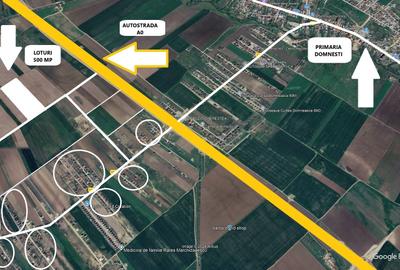 Proprietar - Teren 500 mp + drum, Domnești – 15.000€ - Investitie sigura - 5