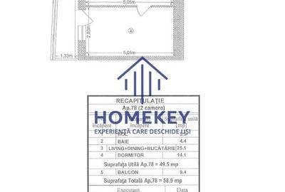 Apartament cu 2 camere semidecomandat în Dudești - 8