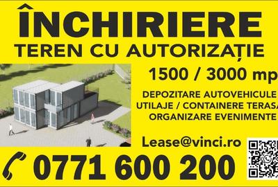TEREN(URI) CU AUTORIZATIE DE INCHIRIAT IN BANEASA - SECTOR 1 - 3