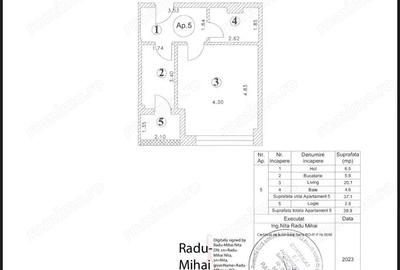 Garsoniera Lux in Complex CUBIC 7 Residence, Mobilata modern, totul nou - 10