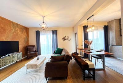 Apartament cu 3 camere semidecomandat, mobilat în Gruia - 3