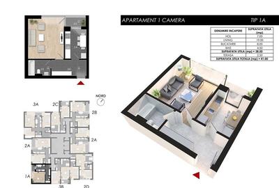Garsoniera Com. 0% Dotari Premium Incalzire in Pardoseala Ansamblu Nou Rahova - 10