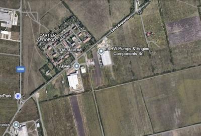 Teren Construcții extravilan de 20000 mp, în Aeroport