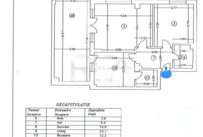 Apartament cu 2 camere decomandat, mobilat în Ozana - 11