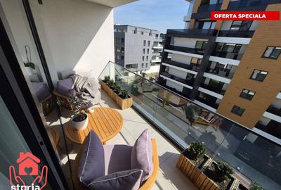 Apartament cu 2 camere, mobilat în Băneasa - 4
