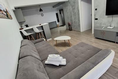 Apartament cu 2 camere semidecomandat, mobilat în Nord - 4
