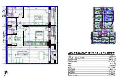 Apartament cu 3 camere decomandat în Popoveni - 13
