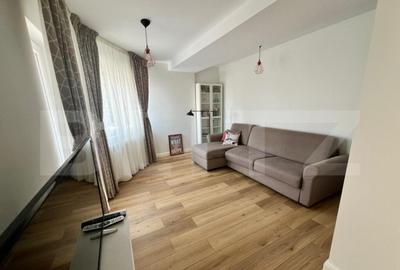 Apartament modern cu 2 camere, 52 mp, centrala si AC, zona