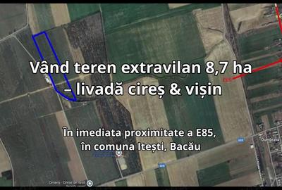 Teren de 87000 mp, în Itești - 1