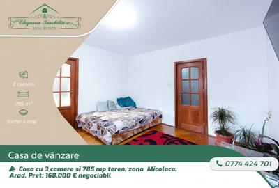 Casă individuală cu 3 camere cu Garaj în Micălaca - 1