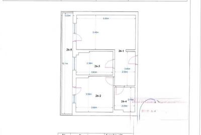 Apartament cu 2 camere decomandat în 13 Septembrie - 9