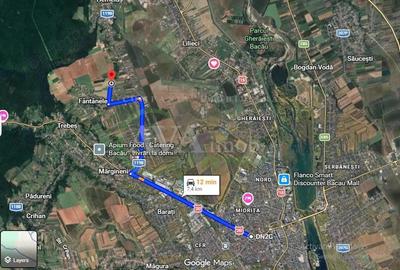 Teren intravilan 1181 mp cu deschidere de 20ml zona Fantanele-Bacau - 1