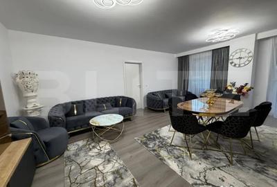 Apartament cu 3 camere semidecomandat, mobilat în Florești - 12