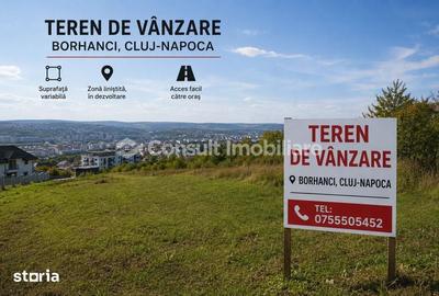 Teren de 1121 mp, în Borhanci - 4