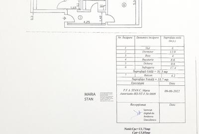 Apartament cu 2 camere decomandat în Dărmănești
