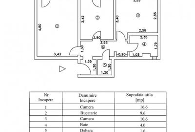 Apartament 2 camere decomandat, Vidin. - 7