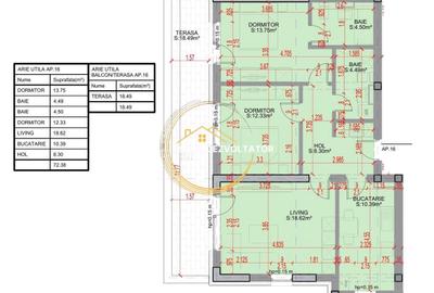 Apartament cu 3 camere decomandat în Titan - 5