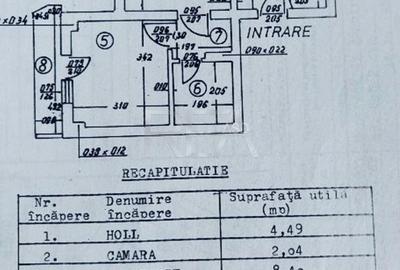 Apartament cu 2 camere semidecomandat în Moșilor - 8
