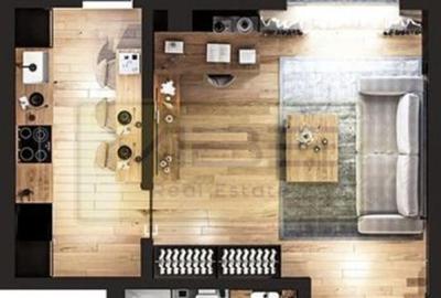 Apartament 1 camera Bucium-Mega Image - 1