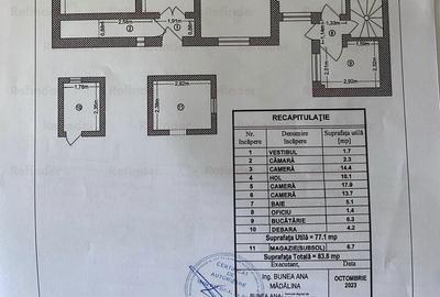 Casă cu 3 camere cu Canalizare în Gara de Nord - 6