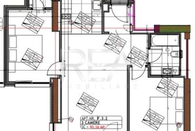 3 camere One Lake Club la 12 min Metrou Pipera - 7