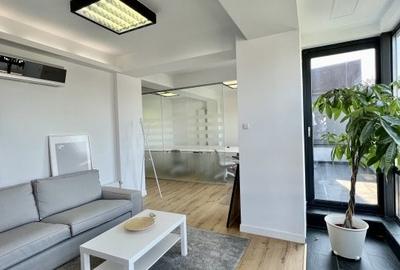 Dorobanti - Beller/  Spațiu de birouri 130 mp/ Centrală termică proprie - 12