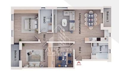 Bloc nou cu 8 apartamente, finalizare iulie 2026, zona Metro 2 - 11