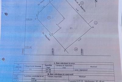 Casă cu 5 camere cu Canalizare în Moșilor - 7