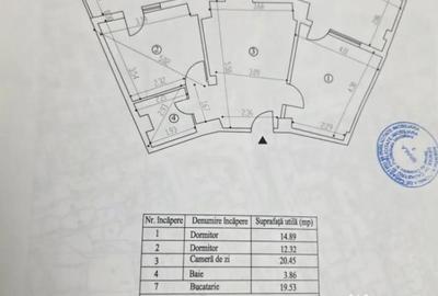 Apartament cu 3 camere decomandat, mobilat în Central - 2