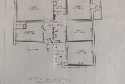 Apartament cu 4 camere decomandat în Inel I - 1