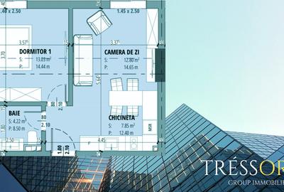 Apartament 2 camere, tip studio, Primavera Campus, Tomis Nord / intabulat - 3