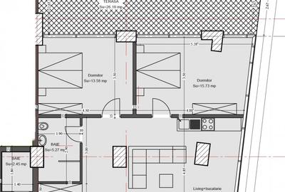 Apartament spatios  in imobil premium langa plaja - 2