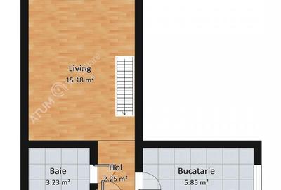 Apartament mobilat si utilat cu 3 camere zona Lazaret din Si - 6