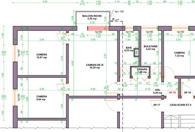 Apartament cu 4 camere semidecomandat în Take Ionescu - 7