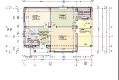 Casa etaj, 120 mp utili, 320 mp teren, zona Burdujeni - 6
