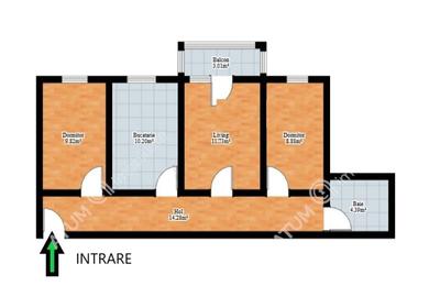 Apartament 3 camere si balcon in zona Ciresica din Sibiu - 7