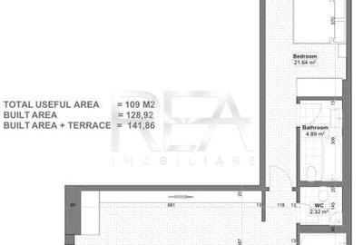 3 Camere Spatioase + Terasa & Parcare – Herastrau - 12