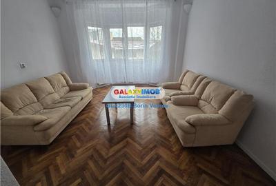 Apartament cu 3 camere semidecomandat, mobilat în Grivița