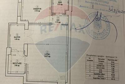 Apartament cu 2 camere semidecomandat, mobilat în P-ța Unirii - 22