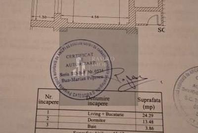 Apartament cu 2 camere decomandat în Central