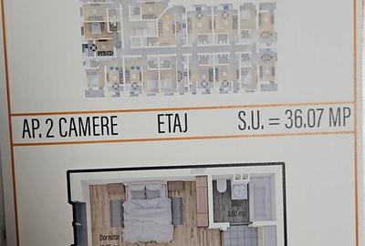 TVA INCLUS-APARTAMENT 2 CAMERE IDEAL PENTRU INVESTITIE-CARTIER MILITARI - 2