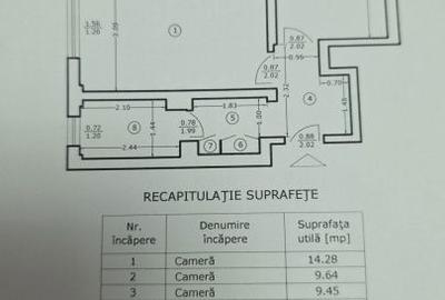 Apartament cu 3 camere semidecomandat, mobilat în Tei - 5