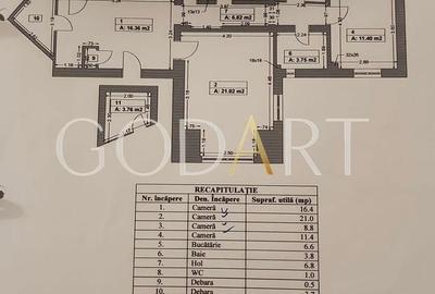 Apartament in vila | Ultracentral | 2 intrări | Garaj 30 mp | Renovat - 20